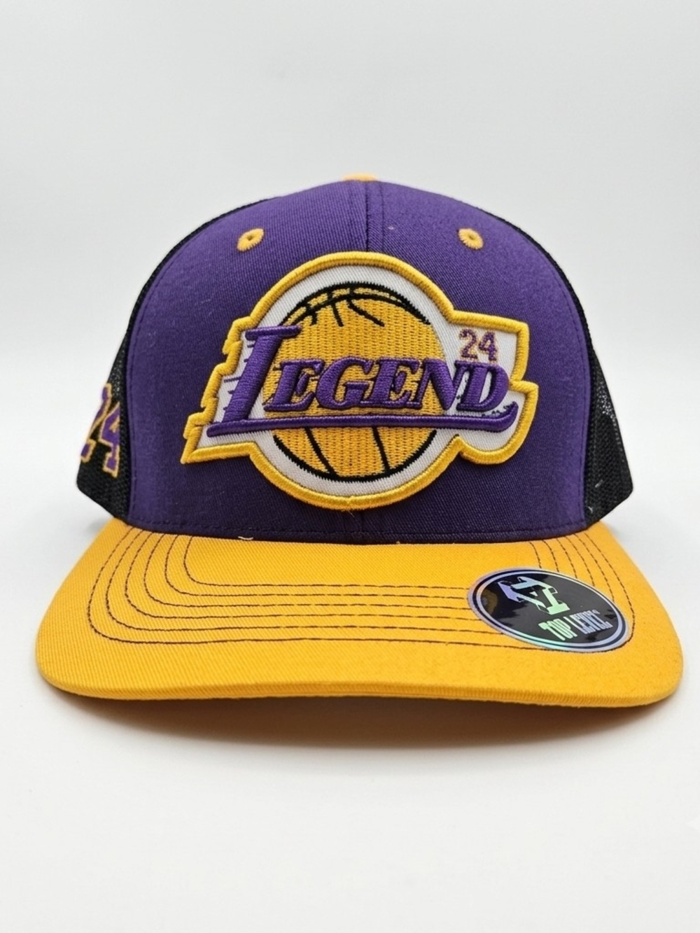 Top Level LA Lakers Kobe Bryant 24 Legend Snapback Hat